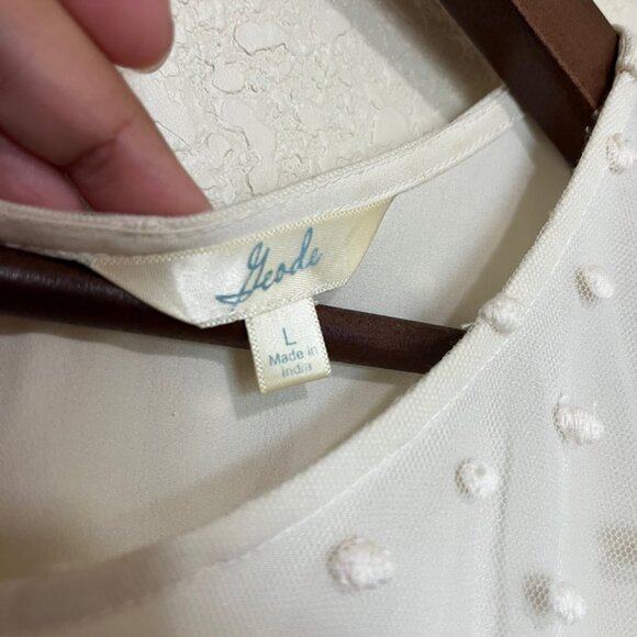 ModCloth Geode Large Vintage Prairie Western Grunge Dress - Picture 4 of 4